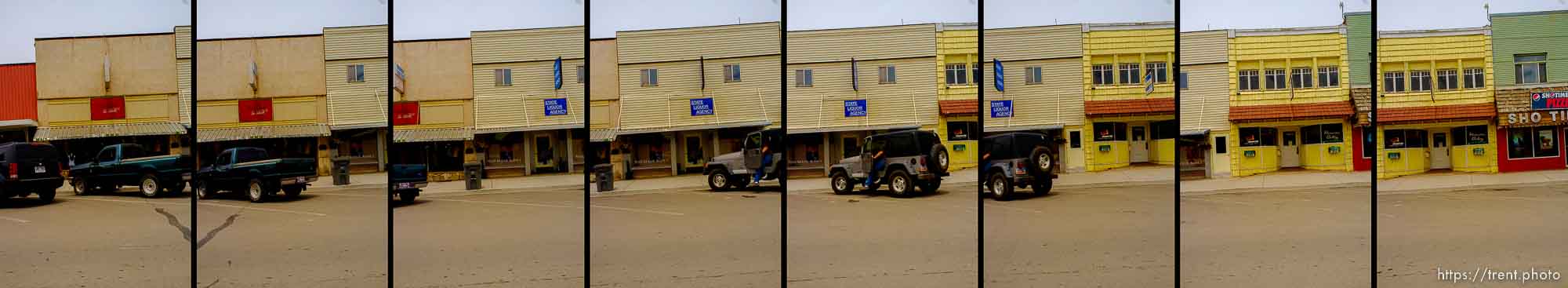 driving from  Richfield, Friday, May 16, 2014.