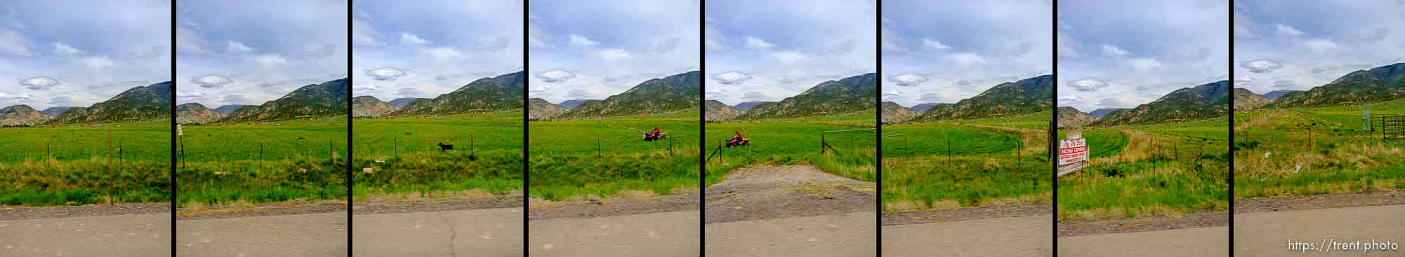 driving from  Richfield, Friday, May 16, 2014.