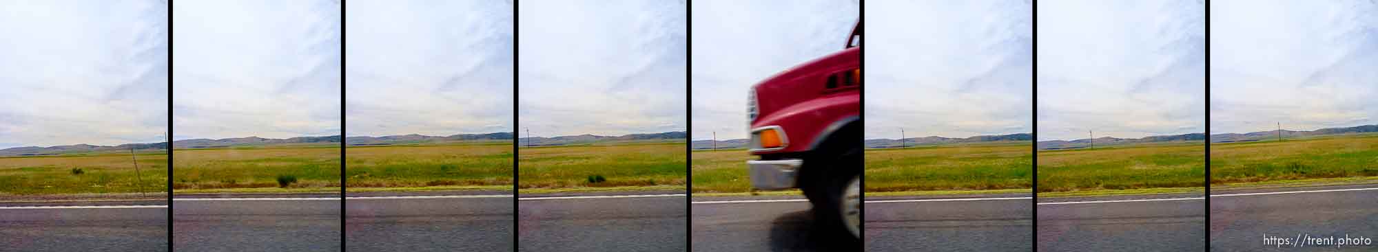 driving from  Richfield, Friday, May 16, 2014.