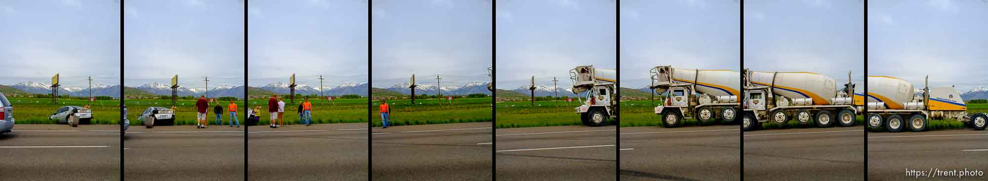 driving from  Richfield, Friday, May 16, 2014.