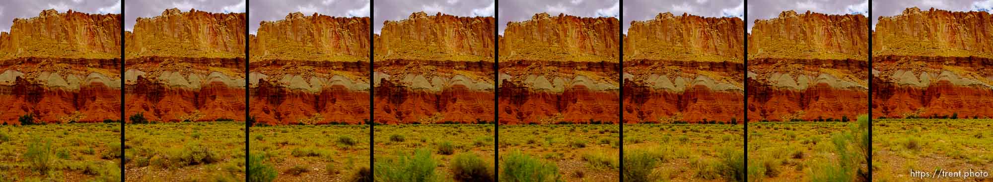 driving, capitol reef national park, Thursday July 24, 2014.