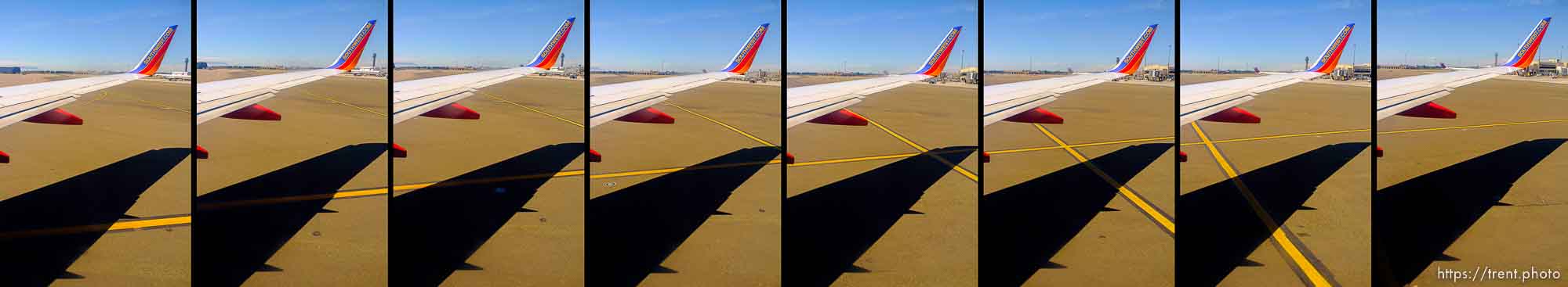 flying from oakland to salt lake city, Thursday, July 31, 2014.