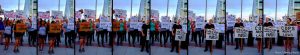 rally against police shootings of michael brown, dillon taylor, Salt Lake City, Wednesday, August 20, 2014.