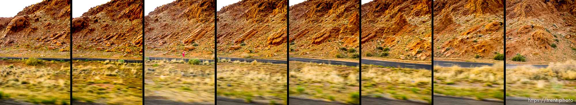 Driving from Moab to Provo, Tuesday, April 15, 2014.