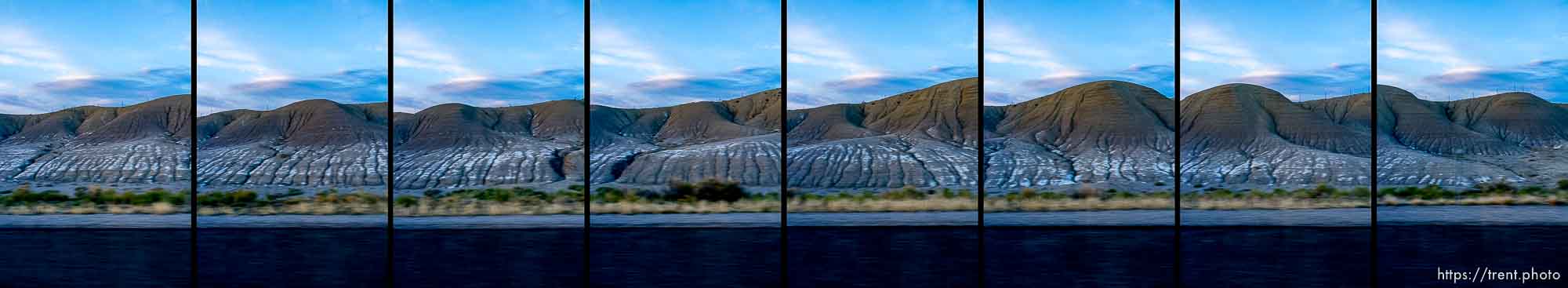 Driving from Moab to Provo, Tuesday, April 15, 2014.