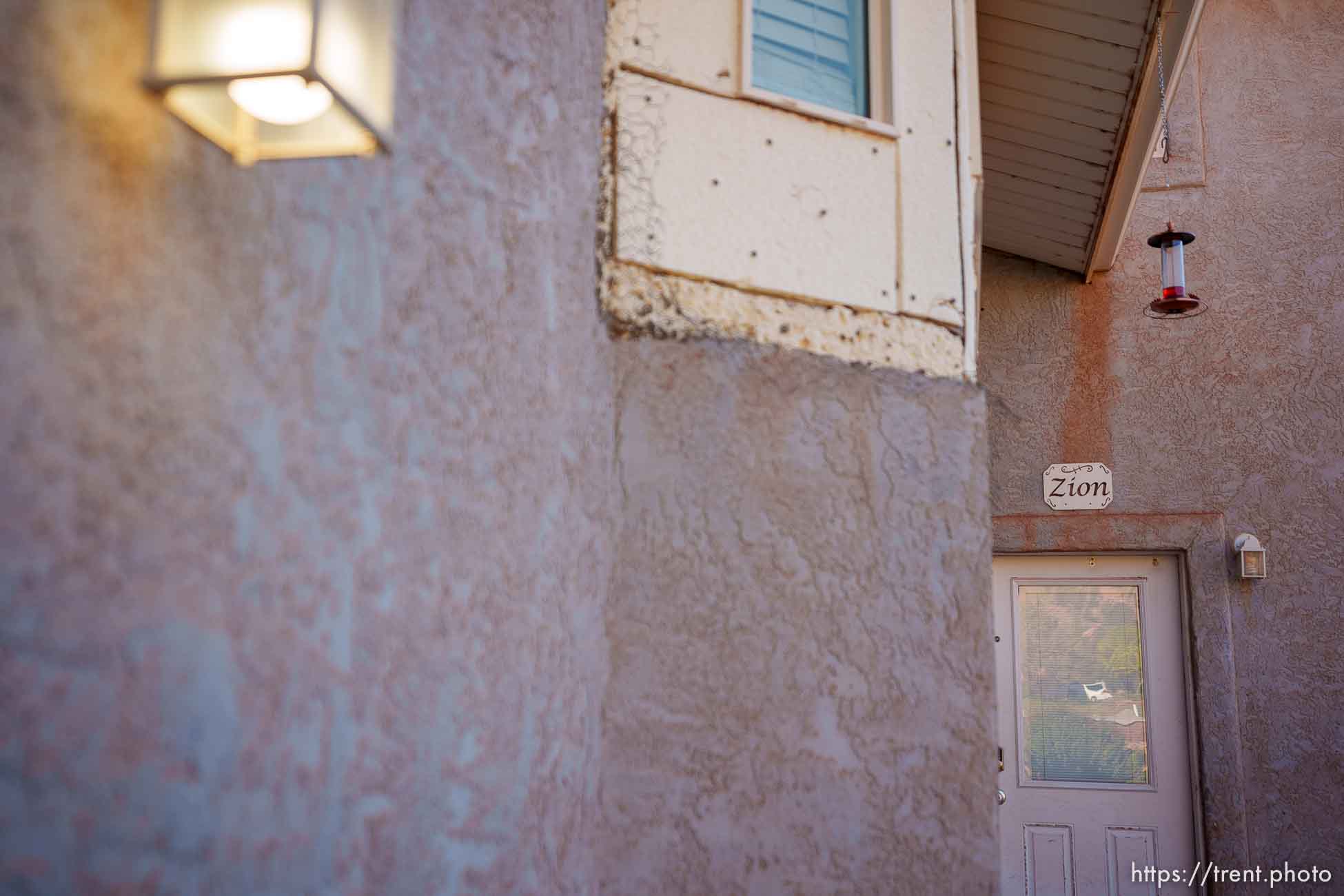 (Trent Nelson  |  The Salt Lake Tribune) Samuel Bateman's Blue house in Colorado City, Ariz., on Sunday, Sept. 18, 2022. zion