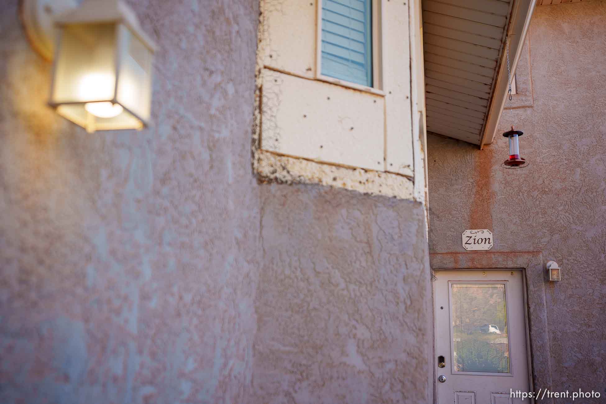 (Trent Nelson  |  The Salt Lake Tribune) Samuel Bateman's Blue house in Colorado City, Ariz., on Sunday, Sept. 18, 2022. zion