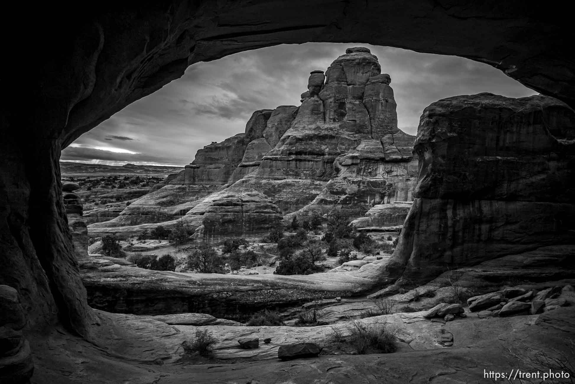 tower arch, arches national park, on Sunday, Jan. 1, 2023.