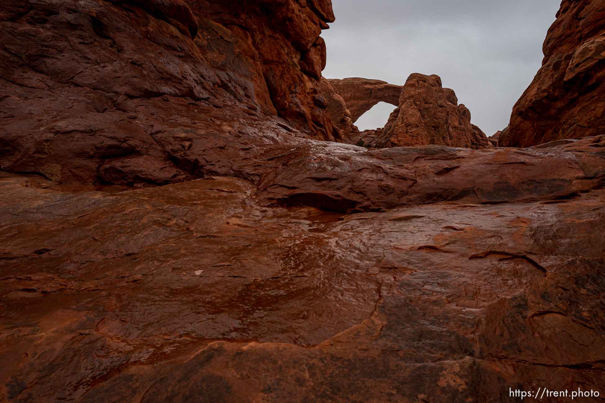 windows, arches national park, on Monday, Jan. 2, 2023.