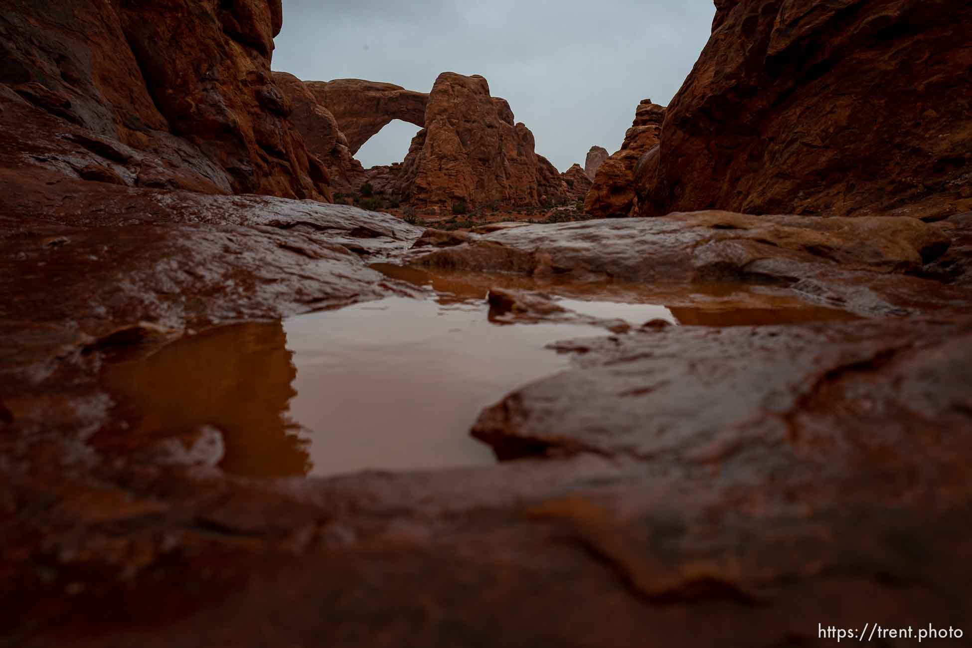 windows, arches national park, on Monday, Jan. 2, 2023.