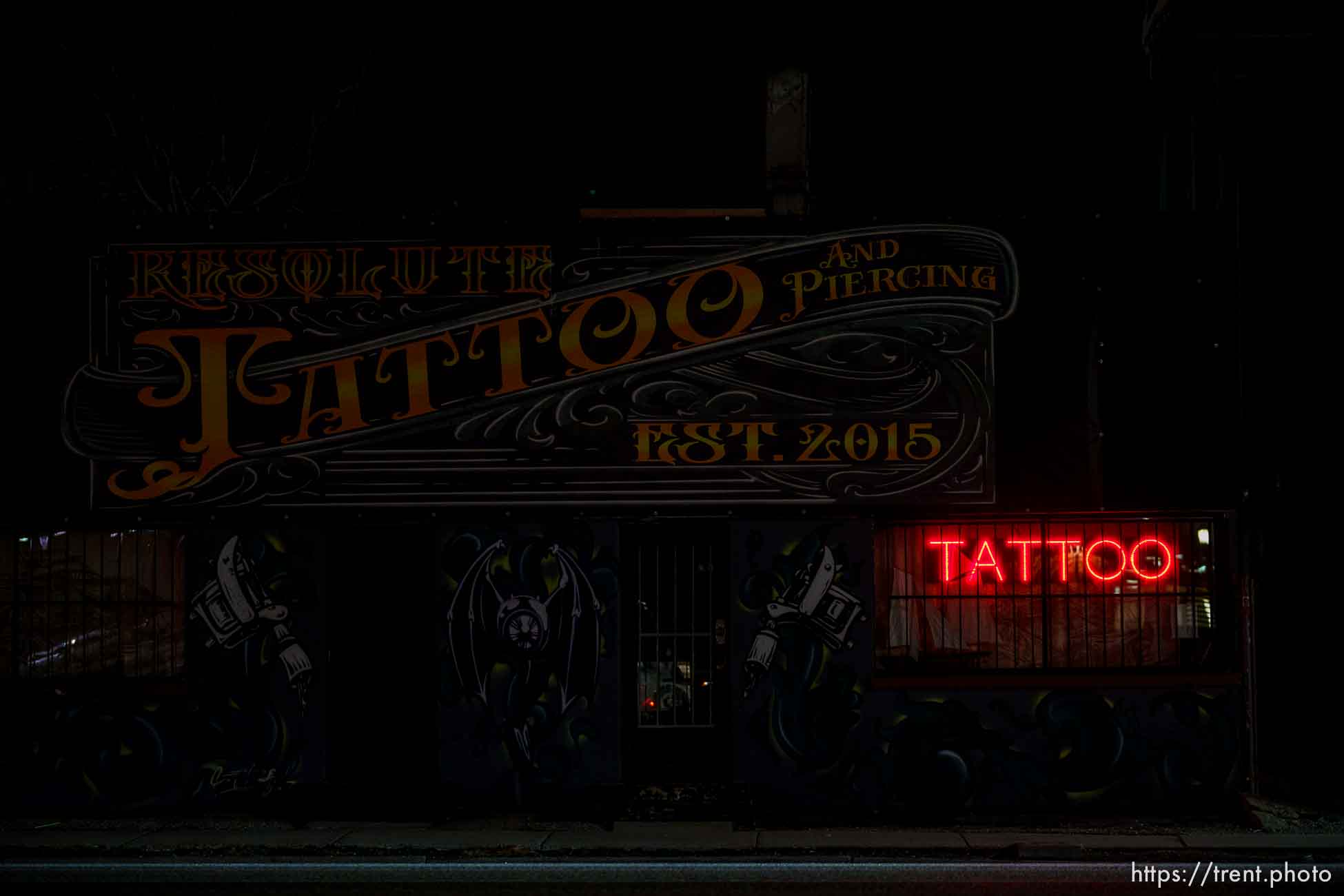 resolute tattoo, state street, on Wednesday, Jan. 11, 2023.