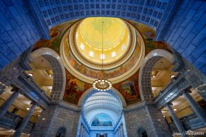 (Trent Nelson  |  The Salt Lake Tribune) The Capitol building in Salt Lake City on Tuesday, Jan. 31, 2023.