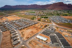 (Trent Nelson  |  The Salt Lake Tribune) The Mojave Mesa development in Ivins on Wednesday, May 3, 2023.