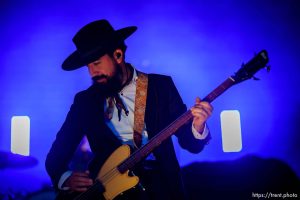 (Trent Nelson  |  The Salt Lake Tribune) Lord Huron performs at the Twilight Concert Series in Salt Lake City on Friday, June 2, 2023.