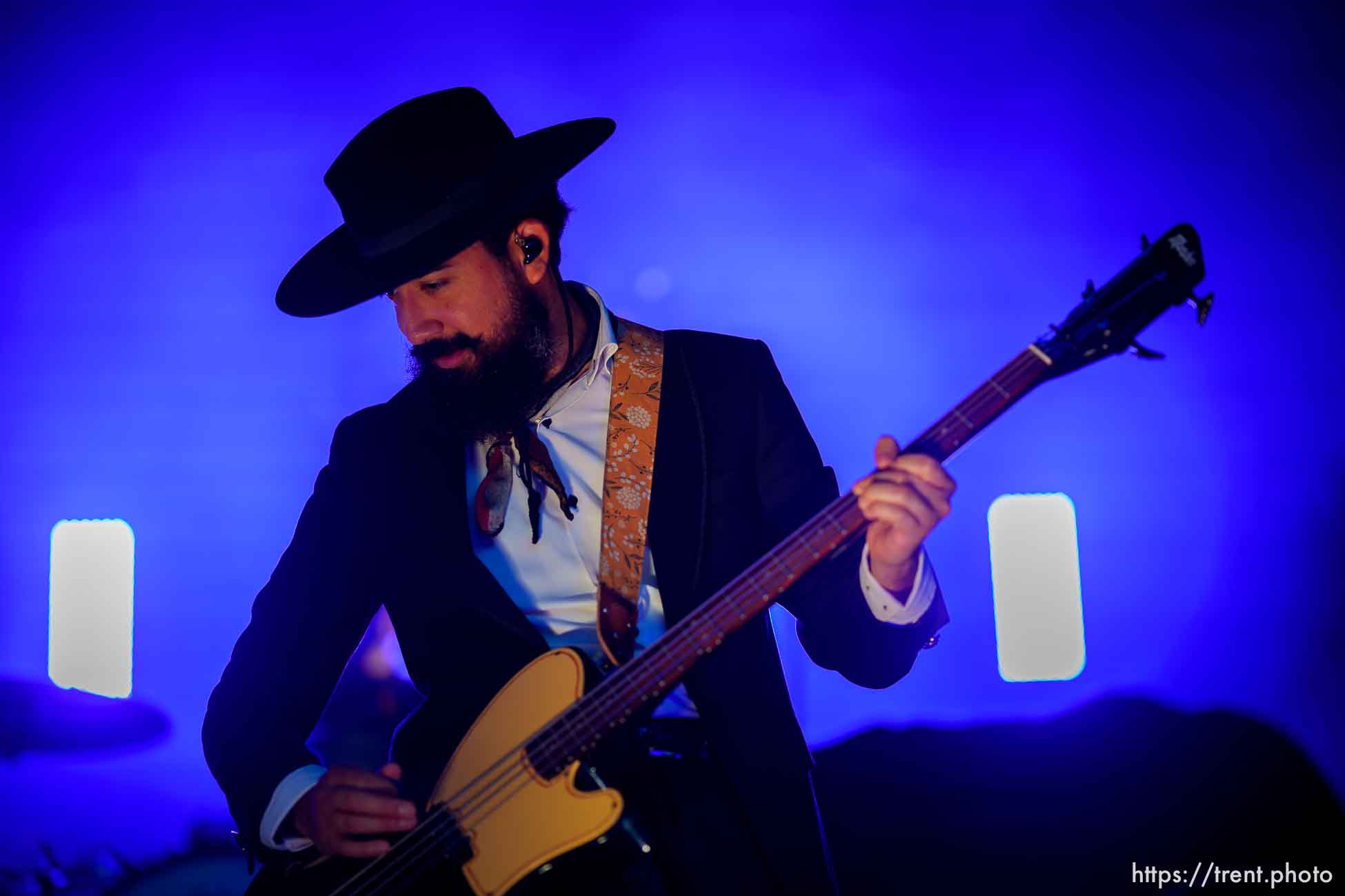 (Trent Nelson  |  The Salt Lake Tribune) Lord Huron performs at the Twilight Concert Series in Salt Lake City on Friday, June 2, 2023.