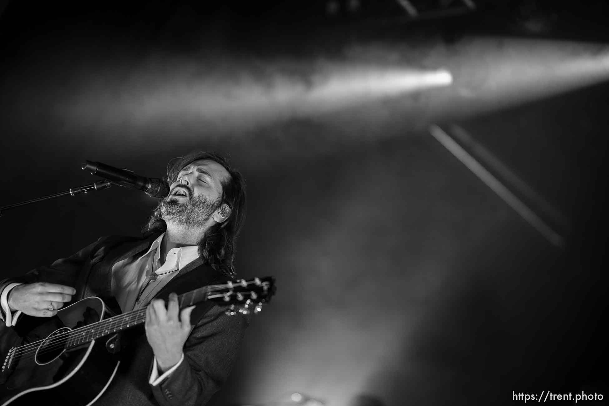 (Trent Nelson  |  The Salt Lake Tribune) Lord Huron performs at the Twilight Concert Series in Salt Lake City on Friday, June 2, 2023.