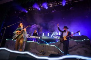 (Trent Nelson  |  The Salt Lake Tribune) Lord Huron performs at the Twilight Concert Series in Salt Lake City on Friday, June 2, 2023.