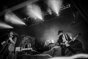 (Trent Nelson  |  The Salt Lake Tribune) Lord Huron performs at the Twilight Concert Series in Salt Lake City on Friday, June 2, 2023.