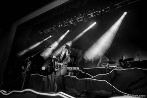 (Trent Nelson  |  The Salt Lake Tribune) Lord Huron performs at the Twilight Concert Series in Salt Lake City on Friday, June 2, 2023.