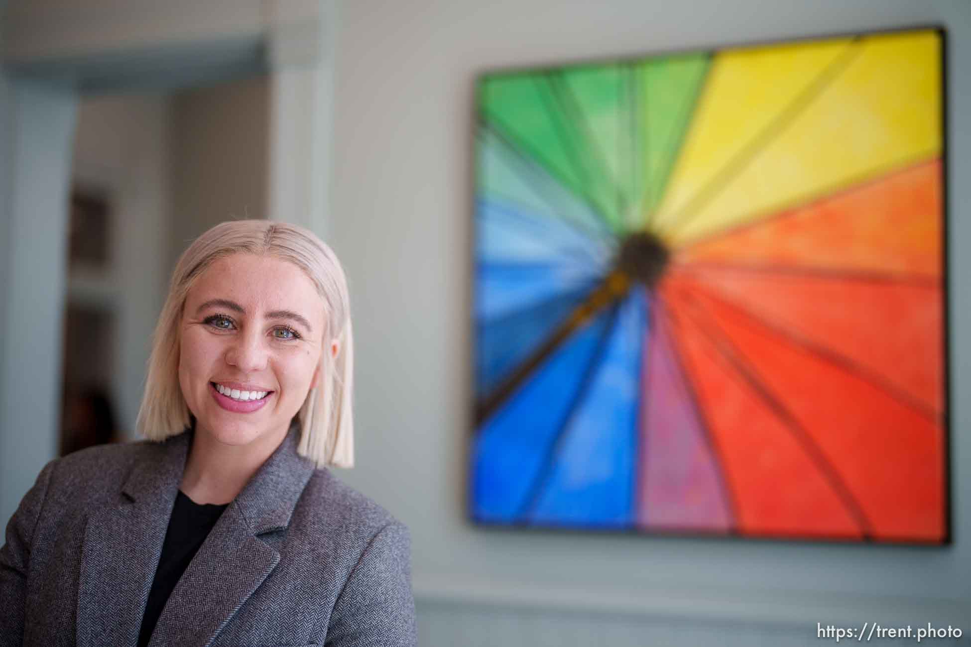 (Trent Nelson  |  The Salt Lake Tribune) Executive director Jordan Sgro at Encircle's new Heber City location on Thursday, June 8, 2023.