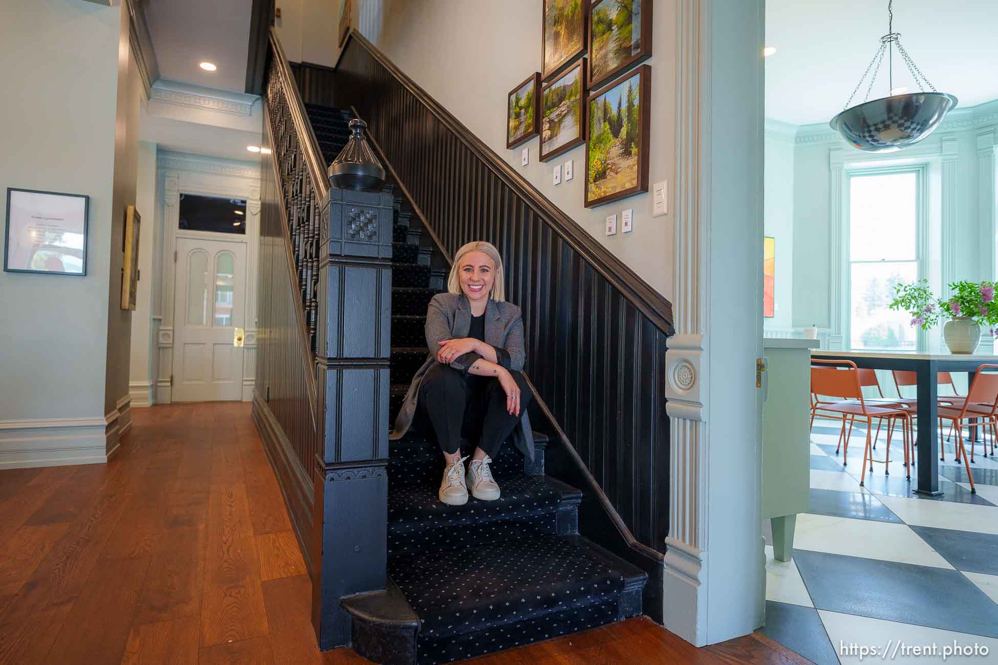 (Trent Nelson  |  The Salt Lake Tribune) Executive director Jordan Sgro at Encircle's new Heber City location on Thursday, June 8, 2023.