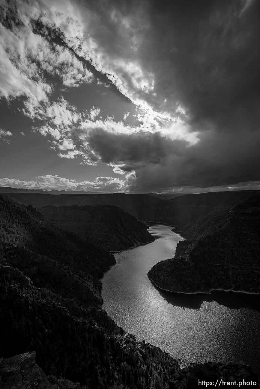 (Trent Nelson  |  The Salt Lake Tribune) The Green River flows through Red Canyon and Flaming Gorge on Tuesday, June 20, 2023.