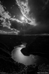 (Trent Nelson  |  The Salt Lake Tribune) The Green River flows through Red Canyon and Flaming Gorge on Tuesday, June 20, 2023.