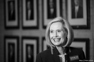 (Trent Nelson  |  The Salt Lake Tribune) President Bonnie H. Cordon at the Missionary Training Center in Provo on Thursday, June 22, 2023.