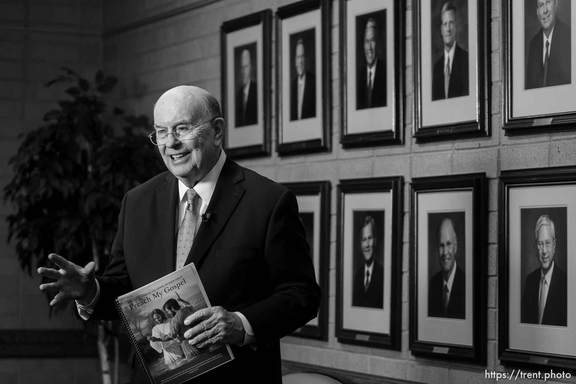 (Trent Nelson  |  The Salt Lake Tribune) LDS apostle Quentin L. Cook at the Missionary Training Center in Provo on Thursday, June 22, 2023.