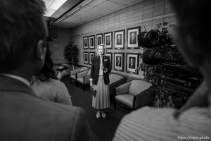 (Trent Nelson  |  The Salt Lake Tribune) President Bonnie H. Cordon at the Missionary Training Center in Provo on Thursday, June 22, 2023.