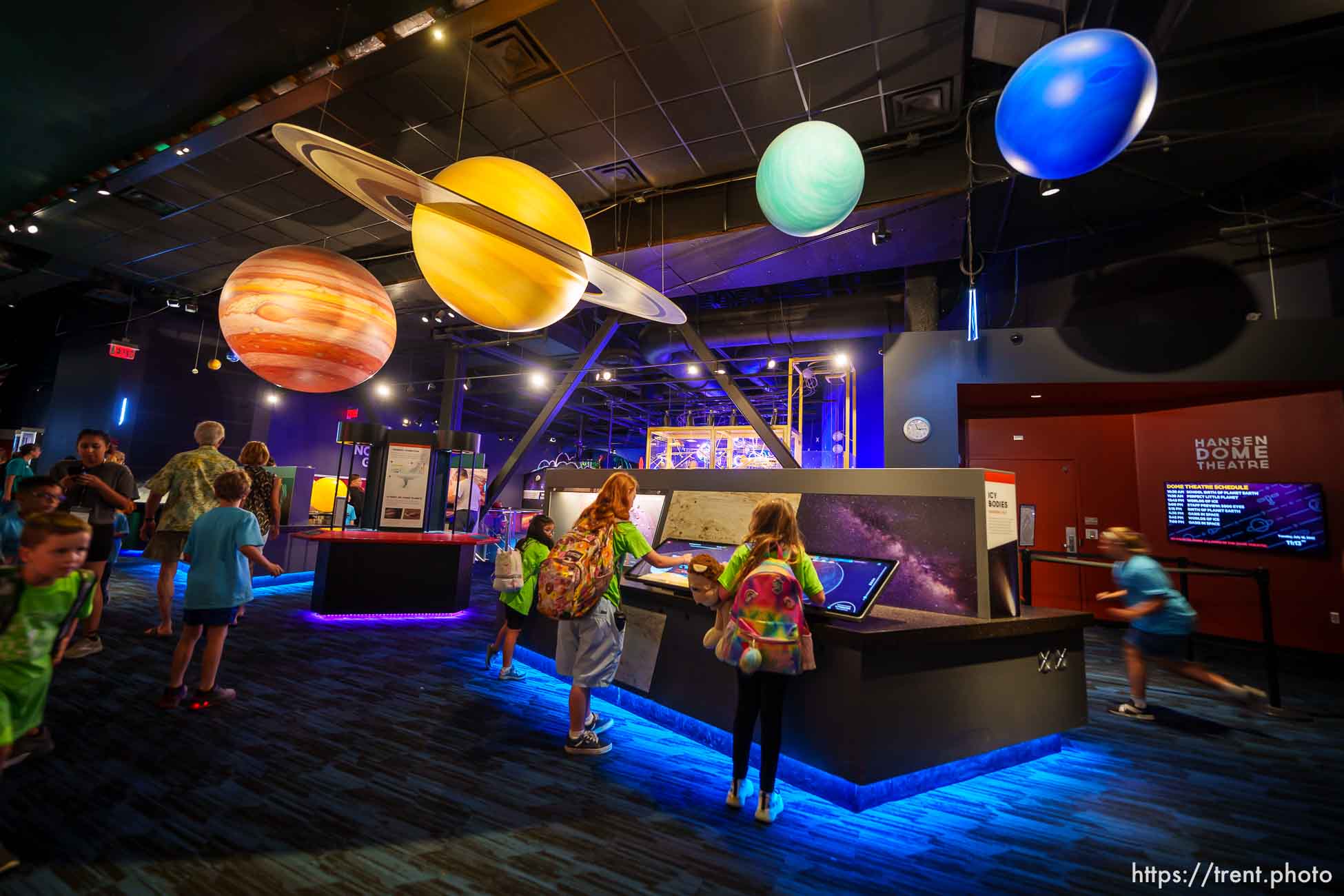 (Trent Nelson  |  The Salt Lake Tribune) Clark Planetarium in Salt Lake City on Tuesday, July 18, 2023.