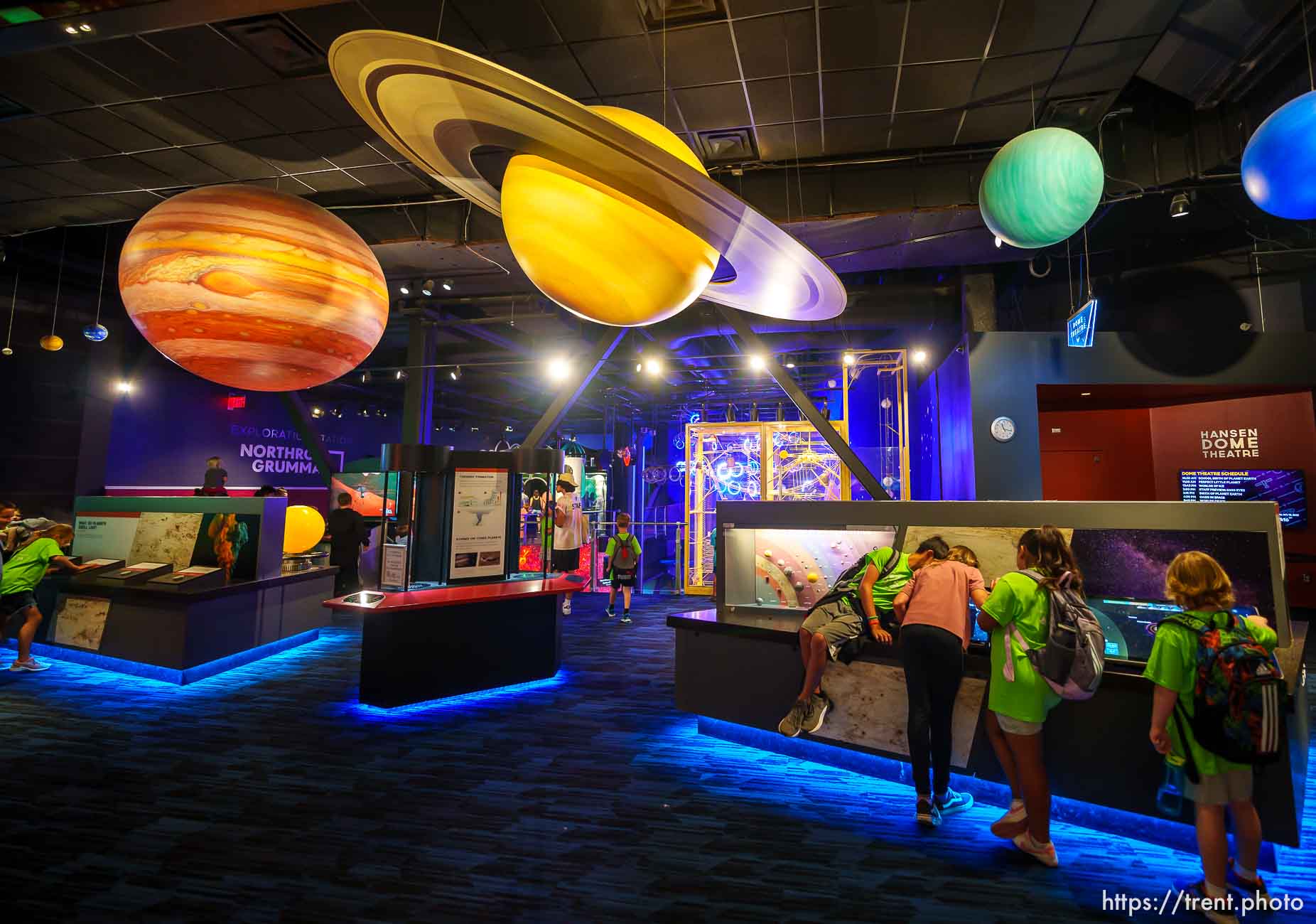 (Trent Nelson  |  The Salt Lake Tribune) Clark Planetarium in Salt Lake City on Tuesday, July 18, 2023.