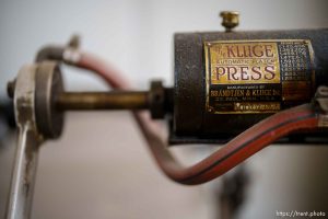 (Trent Nelson  |  The Salt Lake Tribune) Open house at the offices of the Moab Times-Independent as the news outlet joins The Salt Lake Tribune, on Wednesday, July 26, 2023.