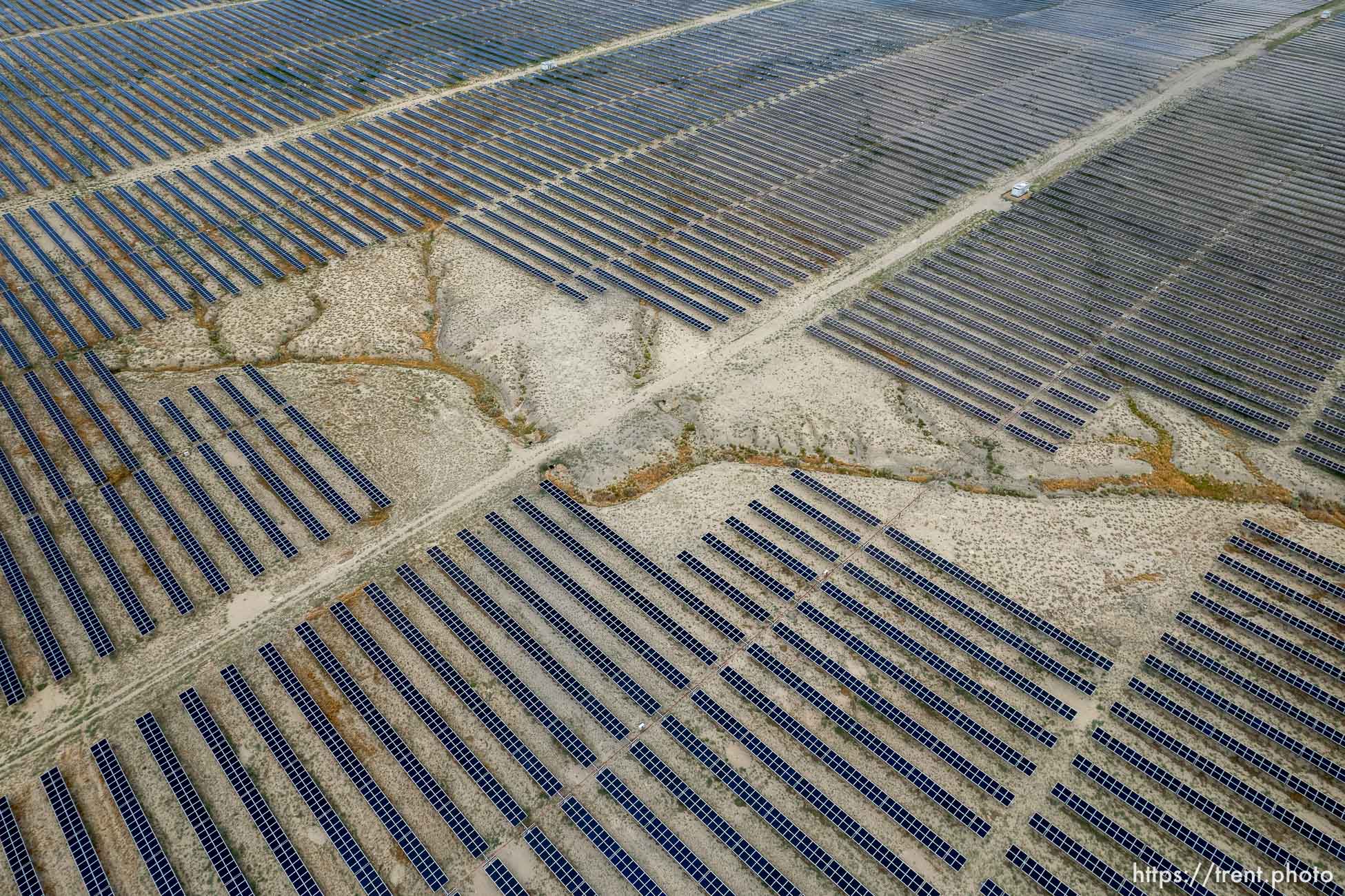 (Trent Nelson  |  The Salt Lake Tribune) The Graphite Solar solar farm in Wellington on Thursday, July 27, 2023.