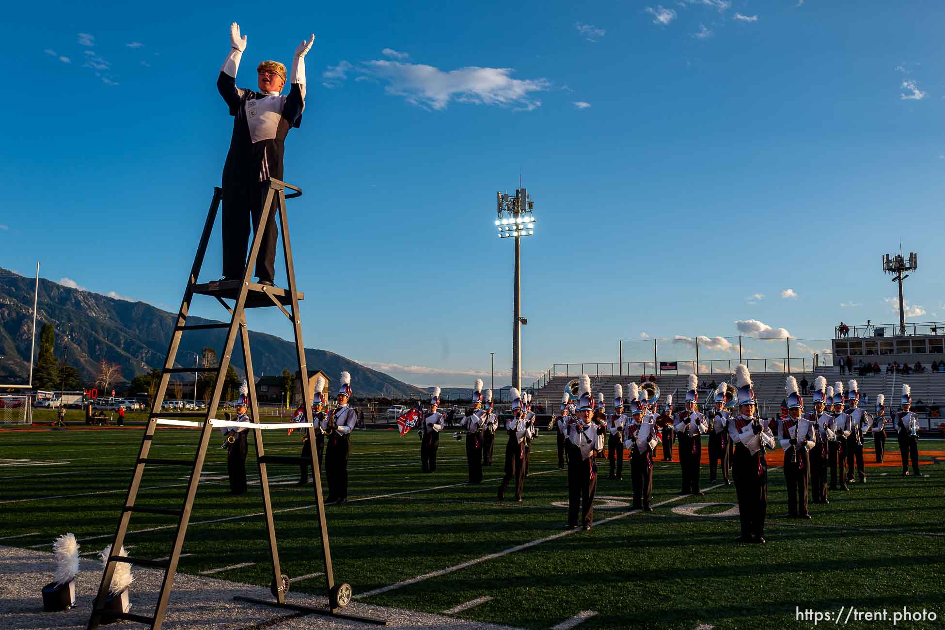 (Trent Nelson  |  The Salt Lake Tribune) Brighton hosts East, high school football in Cottonwood Heights on Friday, Sept. 22, 2023.