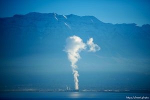 (Trent Nelson  |  The Salt Lake Tribune) Construction of a new green-energy system at International Power Project's coal-fired power plant in Delta on Thursday, Oct. 5, 2023.