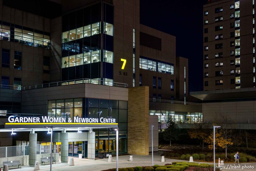 (Trent Nelson  |  The Salt Lake Tribune) Gardner Women & Newborn Center at the Intermountain Medical Center in Murray on Monday, Oct. 30, 2023.