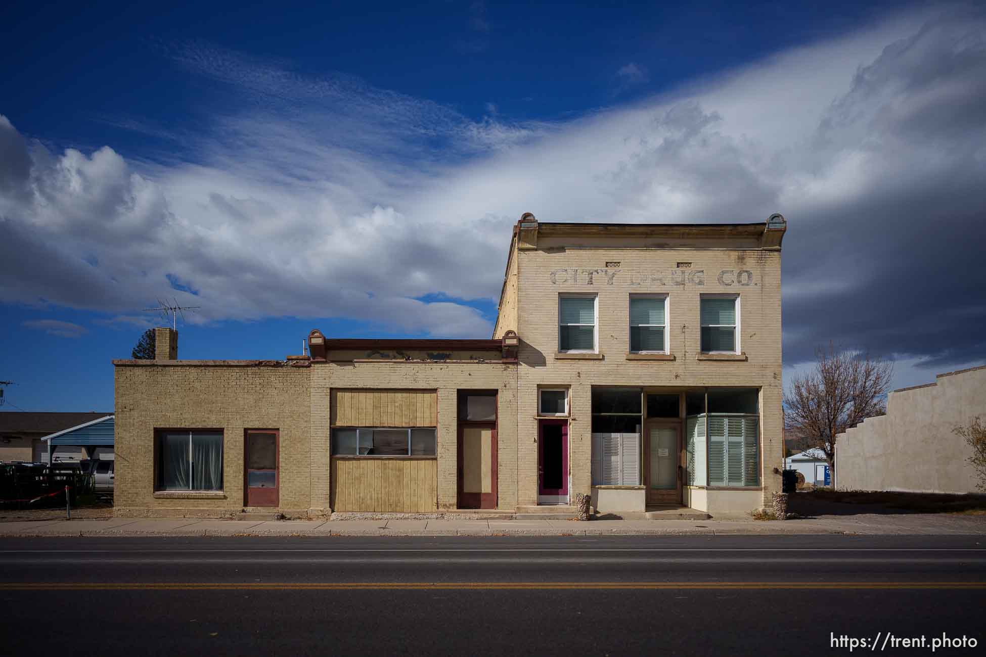 main street, fairview, city drug co, Tuesday November 7, 2023.