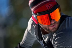 (Trent Nelson  |  The Salt Lake Tribune) Skiers enjoy opening day at Solitude Mountain Resort on Friday, Nov. 10, 2023.