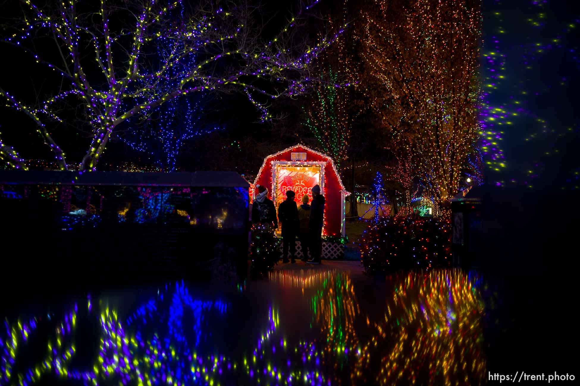 (Trent Nelson  |  The Salt Lake Tribune) The Ogden Christmas Village on Thursday, Dec. 14, 2023.