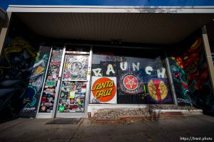 (Trent Nelson  |  The Salt Lake Tribune) Raunch Records in Salt Lake City on Tuesday, Dec. 19, 2023.