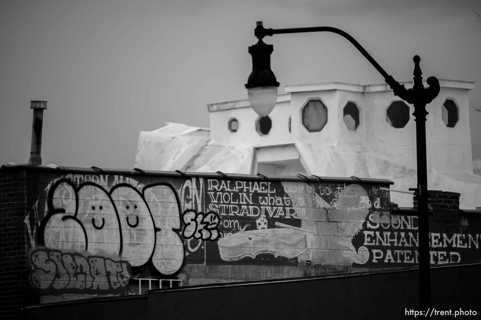Graffiti, Zoot, State Street, Salt Lake City on Wednesday, Jan. 3, 2024.