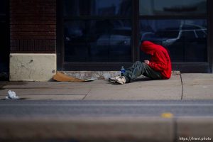 covered, State Street, Salt Lake City on Tuesday, March 5, 2024.