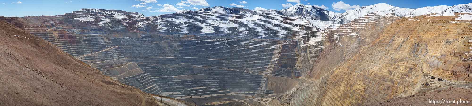 (Trent Nelson  |  The Salt Lake Tribune) The Bingham Copper Mine on Wednesday, March 20, 2024.
