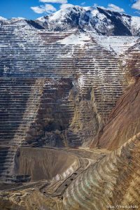 (Trent Nelson  |  The Salt Lake Tribune) The Bingham Copper Mine on Wednesday, March 20, 2024.