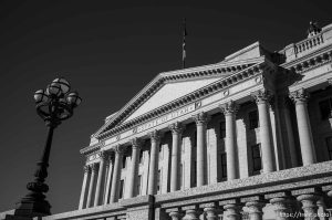 (Trent Nelson  |  The Salt Lake Tribune) The Utah Capitol in Salt Lake City on Wednesday, Feb. 28, 2024.