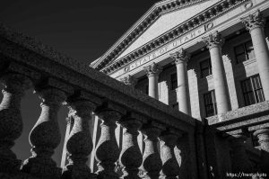 (Trent Nelson  |  The Salt Lake Tribune) The Utah Capitol in Salt Lake City on Wednesday, Feb. 28, 2024.