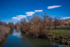 Jordan River, on Sunday, March 17, 2024.