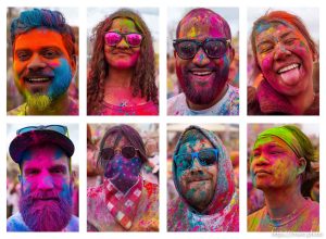 (Trent Nelson  |  The Salt Lake Tribune) The Holi Festival of Colors at the Spanish Fork Krishna Temple on Saturday, March 30, 2024.