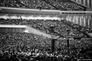 (Trent Nelson  |  The Salt Lake Tribune) General Conference on Saturday, April 6, 2024.